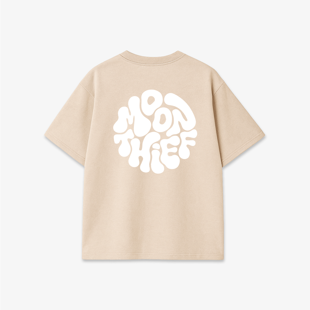 Moon Theif - Printed Oversized T-Shirt